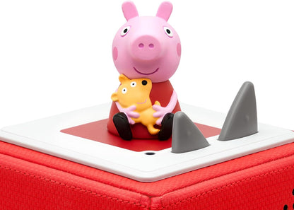 tonies Personagem de áudio Peppa Pig - Peppa Pig Toys, On the Road com Peppa Pig Audiolivros para crianças