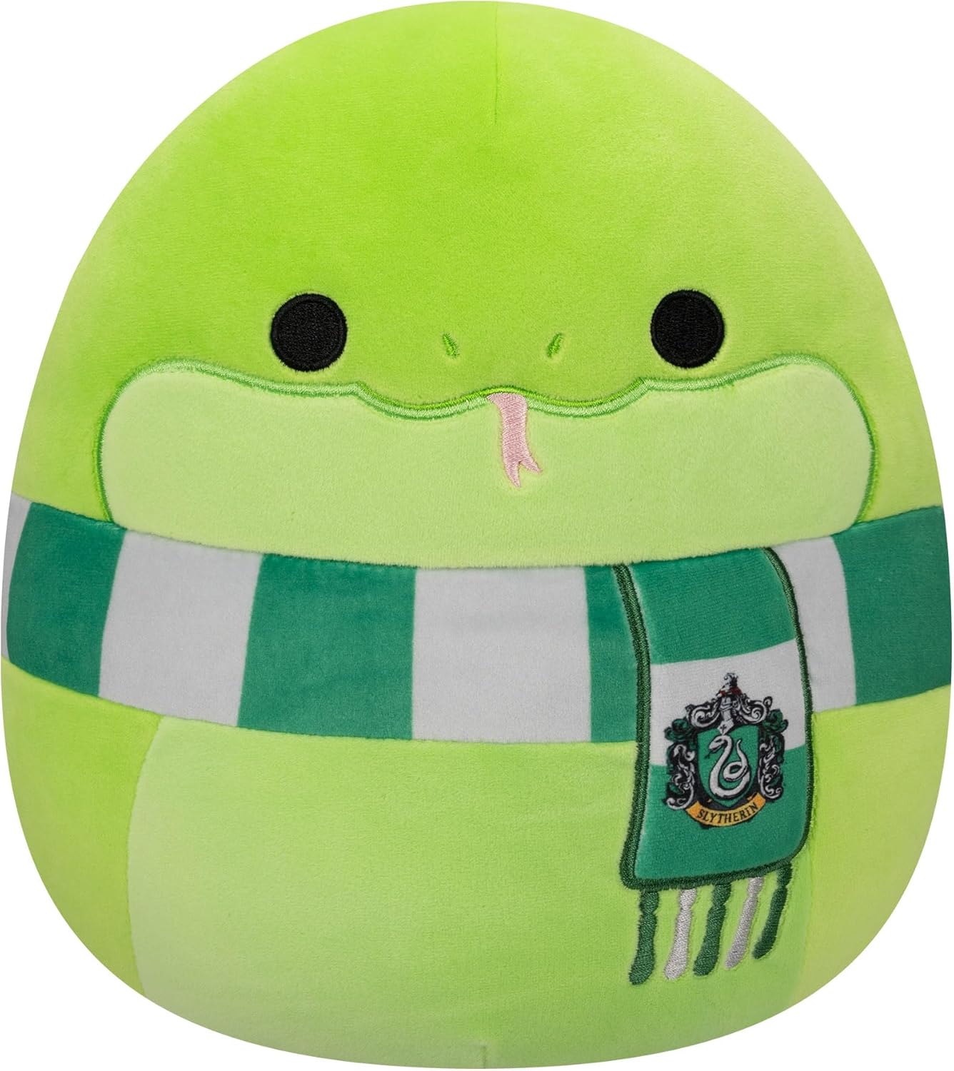 Squishmallows Original Peluche de serpiente Slytherine de Harry Potter de 10 pulgadas, peluche mediano ultra suave, verde