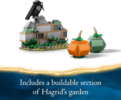 LEGO Bicuço de Harry Potter, brinquedo de hipogrifo, figura de criatura mágica, colecionável, decoração criativa de quarto infantil, ideia de presente do mundo mágico para meninos, meninas e fãs de 9 anos ou mais 76427