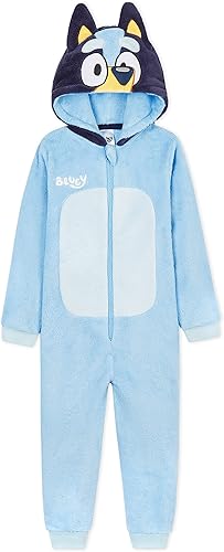 Monos de forro polar Bluey para niños, pijamas para niñas