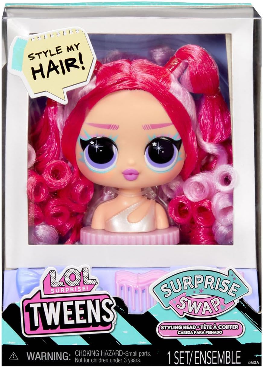 Lol surprise doll store with pink hair