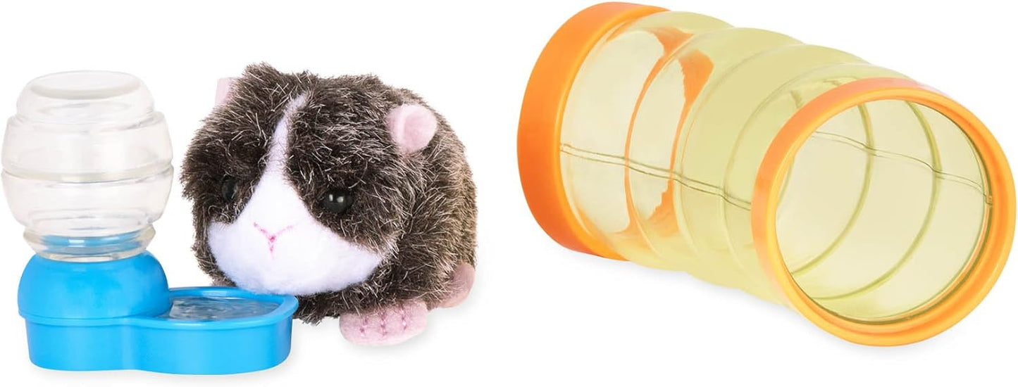 Our Generation Conjunto de porquinhos-da-índia para animais de estimação de – Porquinho-da-índia fofinho para animais de estimação com brinquedos para bonecos de 18 polegadas – Conjunto de brinquedos para animais de estimação de 3 polegadas