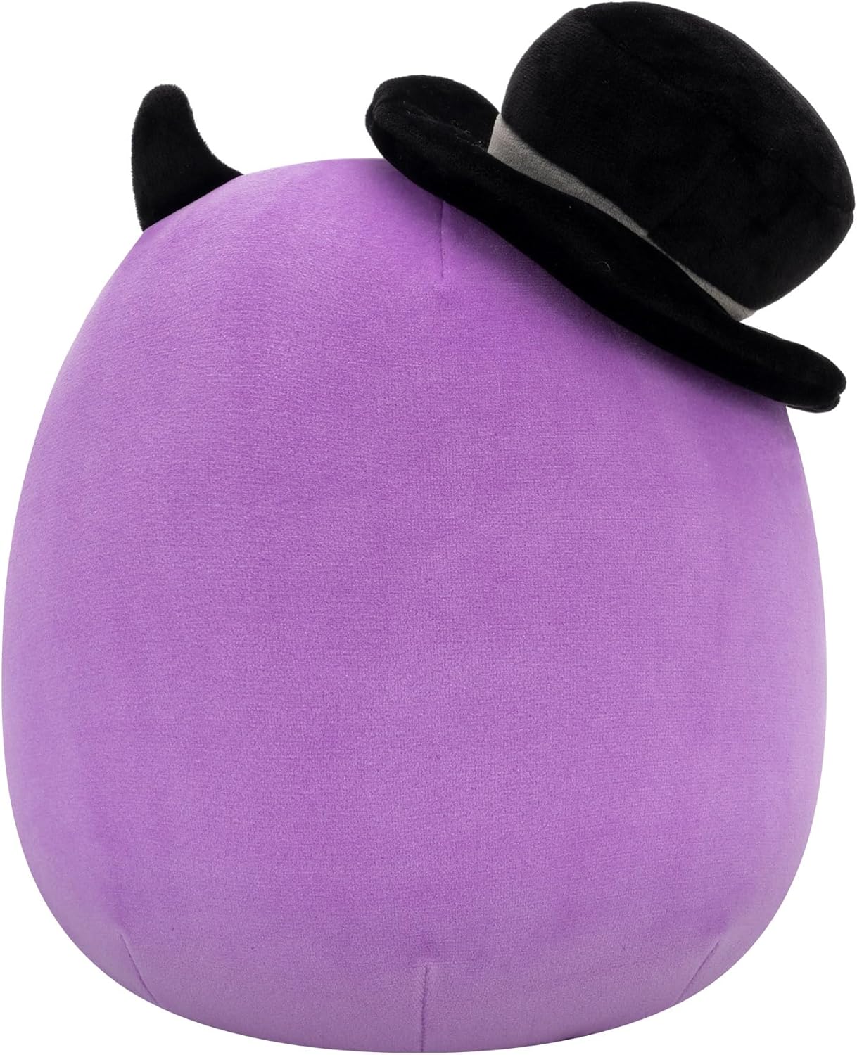 Squishmallows Original 7,5 polegadas Halloween Earworm o monstro roxo piscante