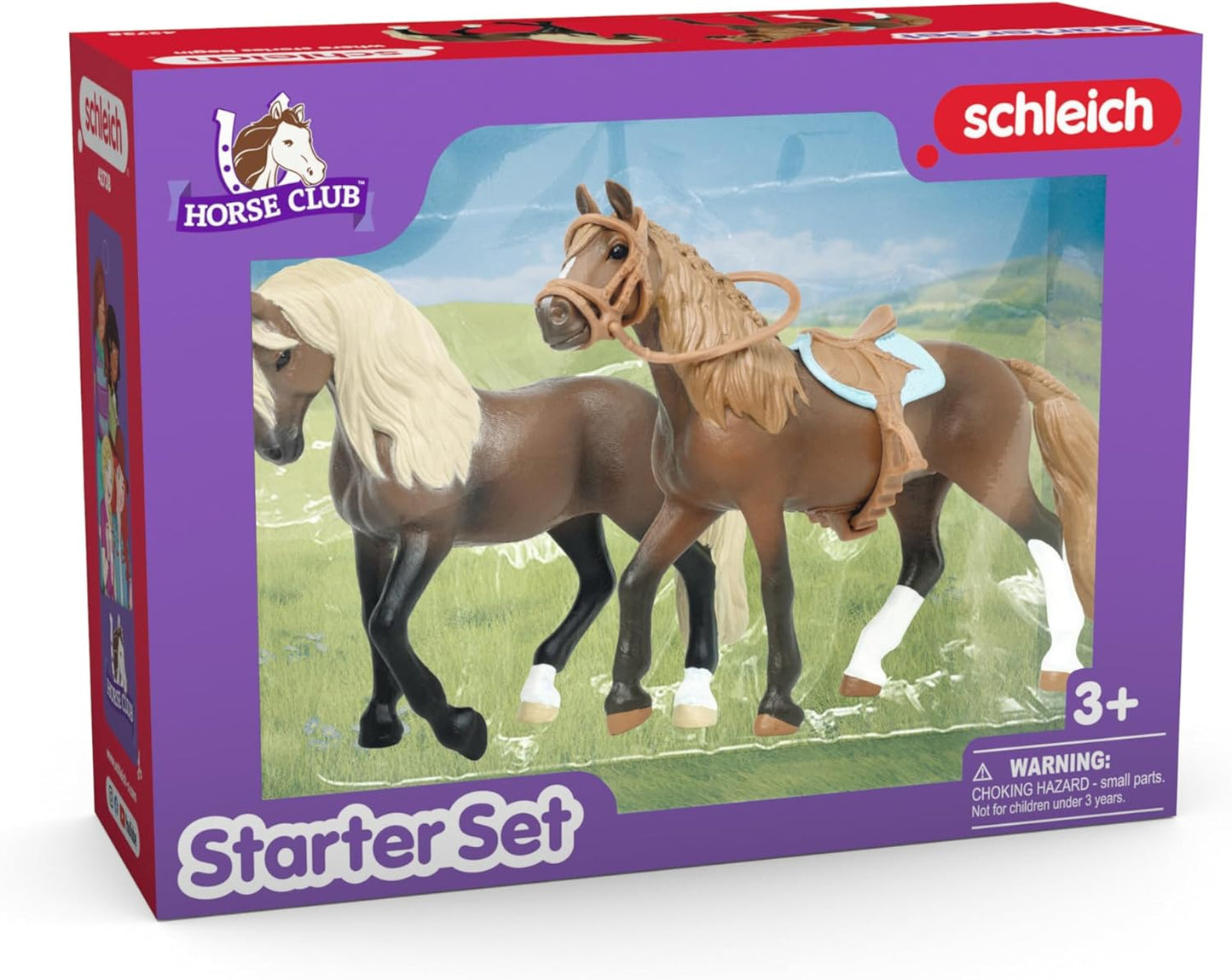 Schleich 42738 Horse Club "Paso Peruano" Starter Set, a partir de 5 anos HORSE CLUB - Estatueta, 7 x 15 x 11 cm