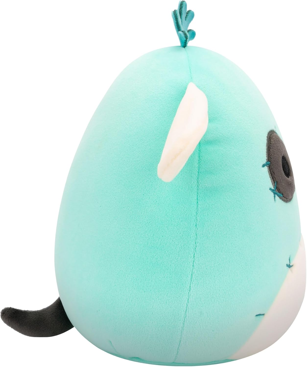 Squishmallows Original de 7,5 polegadas Halloween Dookdook, o cachorro Teal Patchwork