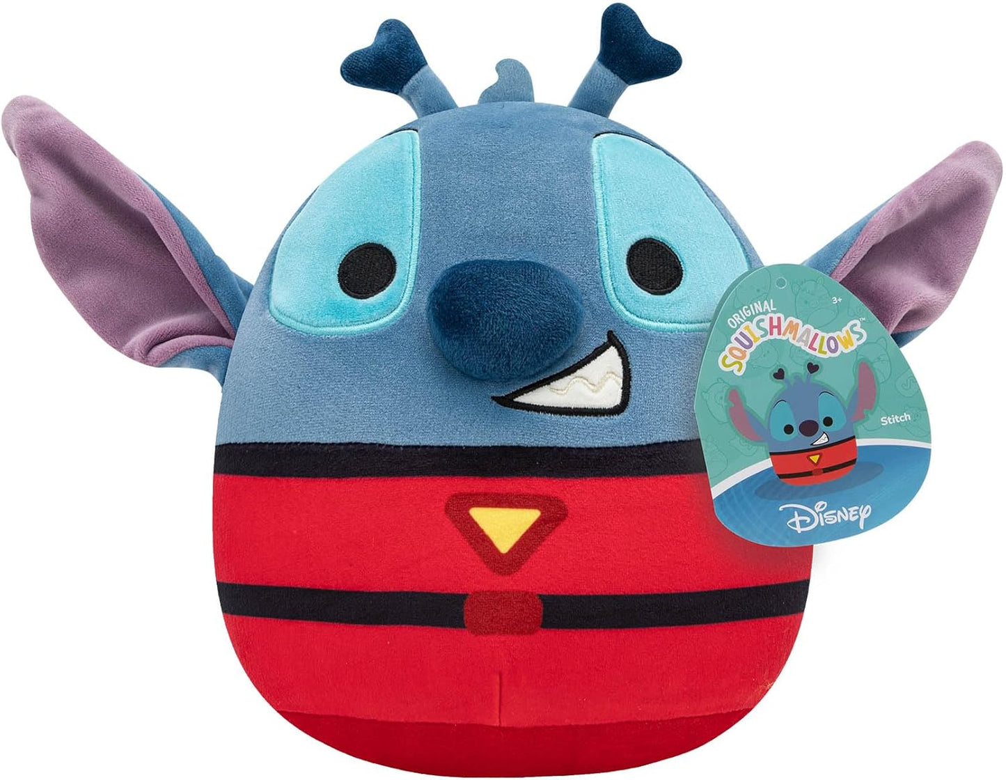 Squishmallows Original Disney - Peluche de punto con traje alienígena de 8 pulgadas - Little Ultrasoft Official Plush