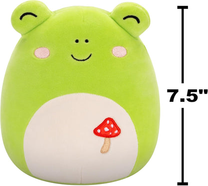 Squishmallows Original 7.5-Inch Wendy the Green Frog