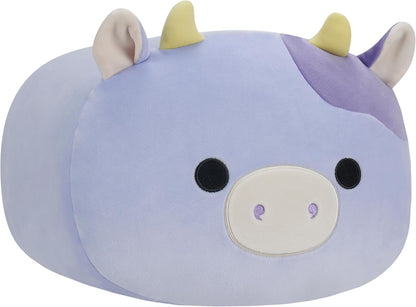 SQCR04185 Malvaviscos de vaca Bubba-Purple Apilable 12 pulgadas Ultrasoft Oficial Kelly Tamaño mediano Peluche