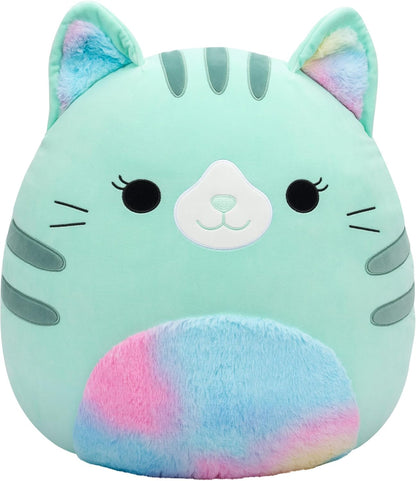 Squishmallows Original 20 Polegadas - Corinna, a Gata Azul-petróleo