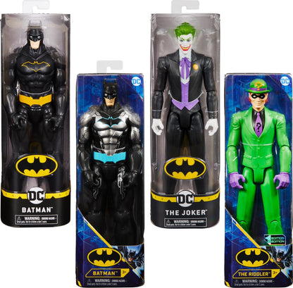 Figura de acción de BATMAN de DC Comics de 12 pulgadas, para niños de 3 años en adelante. Los estilos varían.