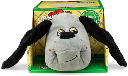 Cachorrinhos de libra, pelúcia de cachorrinho cinza / adorável, brinquedo de cachorrinho, cachorro de brinquedo macio para crianças, brinquedos de cachorrinho para meninas e meninos, pelúcia de cachorro de 43 cm para crianças de 3 anos ou mais