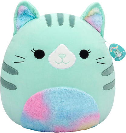 Squishmallows Original 20 Polegadas - Corinna, a Gata Azul-petróleo