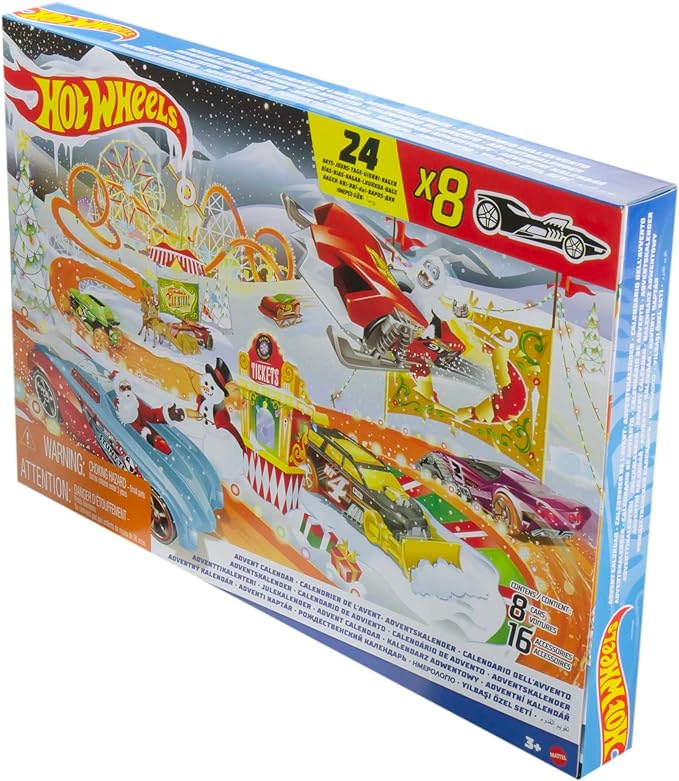 Hot Wheels - Pista de carros Spin Storm, Hot Wheels