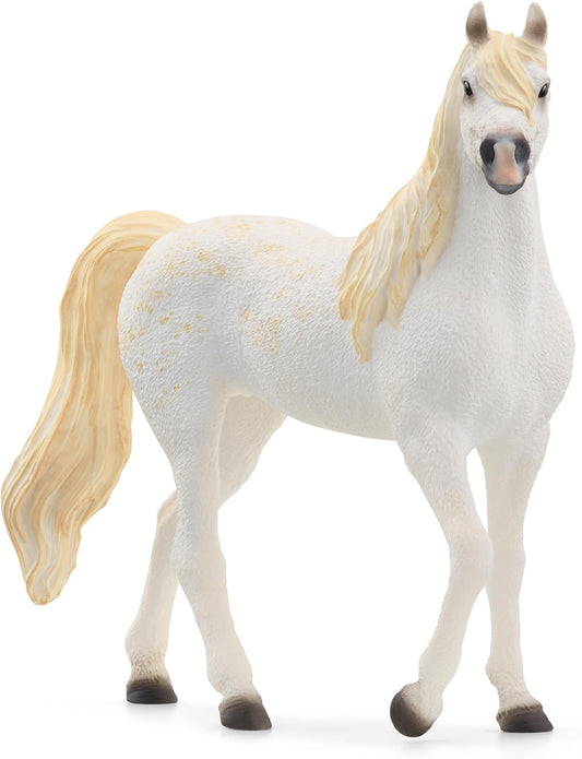 Schleich 13983 HORSE CLUB Estatueta de égua árabe para maiores de 5 anos, preta