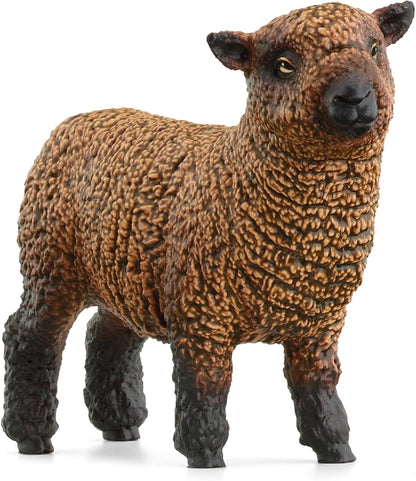 Schleich 42660 FARM WORLD Sheep Friends Figurine para maiores de 3 anos, Preto