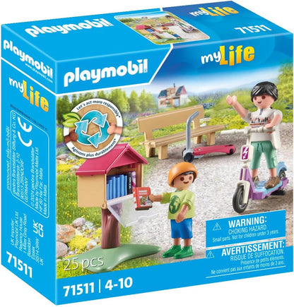 Playmobil Troca de livros para leitores ávidos