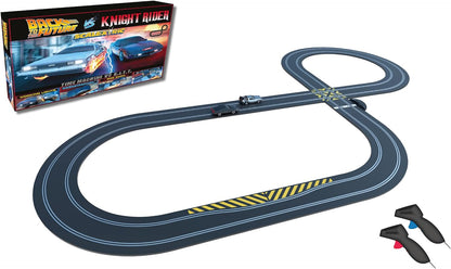 Scalextric  De volta para o futuro vs Knight Rider Corrida de caça-níqueis em escala 1:32