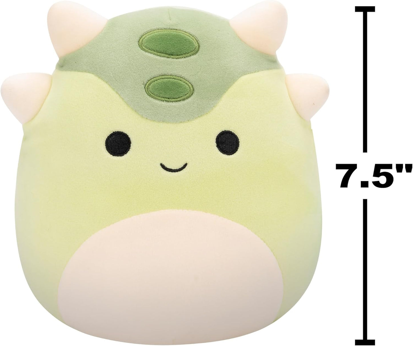 Squishmallows Original 7,5 Polegadas - Nolan, o Dino Blindado Verde