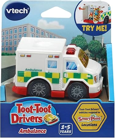 VTech Helicóptero Toot-Toot Drivers, veículo de simulação com luzes, frases e músicas, brinquedo interativo para crianças 12 meses, 2, 3, 4 Plus, versão em inglês, vermelho