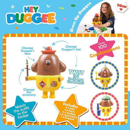 Hey Duggee  Estatueta Dress me up Duggee de 1963, marrom