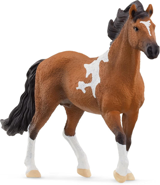 Schleich 13978 HORSE CLUB Estatueta de garanhão Mangalarga Marchador para maiores de 5 anos, preta