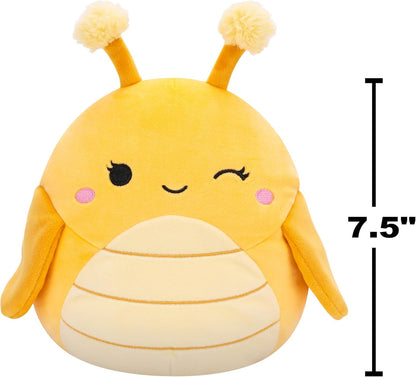 Squishmallows Original 7,5 Polegadas - Greer, o Gafanhoto Amarelo