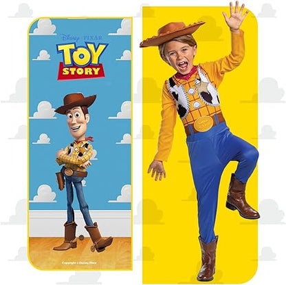 DISGUISE A fantasia clássica oficial de Woody da Disney para crianças inclui chapéu de Woody, fantasia de cowboy infantil, roupa de fantasia de Woody, fantasia de Toy Story, fantasias do Dia Mundial do Livro para meninos