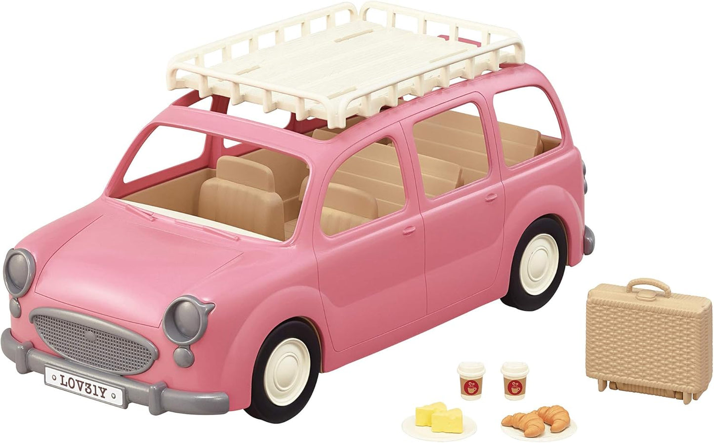 Sylvanian Families 5535 Family Picnic Van - Conjuntos de brinquedos para casa de bonecas e família de ouriços