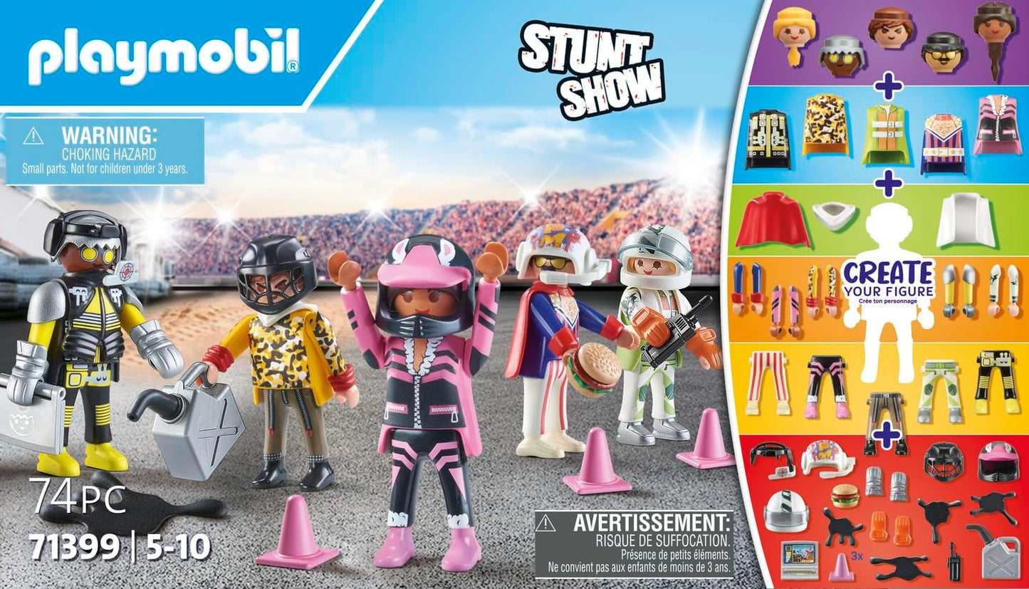 Playmobil 71399 Minhas figuras - show de acrobacias, coleção de figuras, dramatização imaginativa, conjuntos de jogos adequados para crianças de 4 anos ou mais