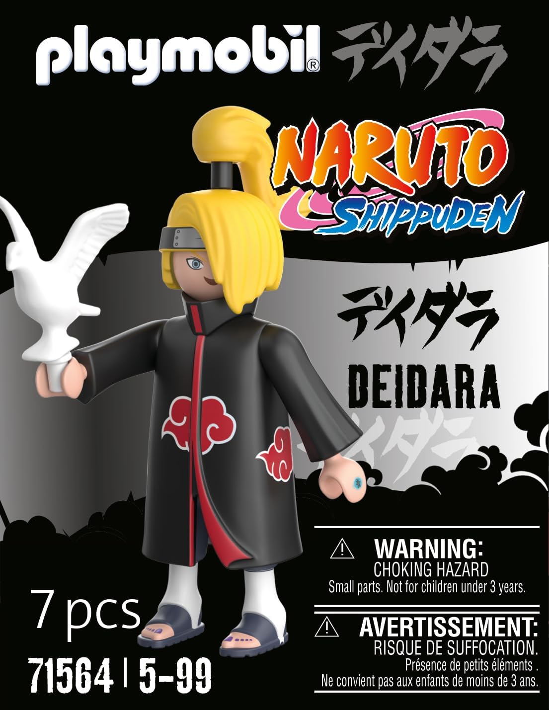 PLAYMOBIL Naruto Shippuden 71564 Deidara Acessórios detalhados, maiores de 5 anos