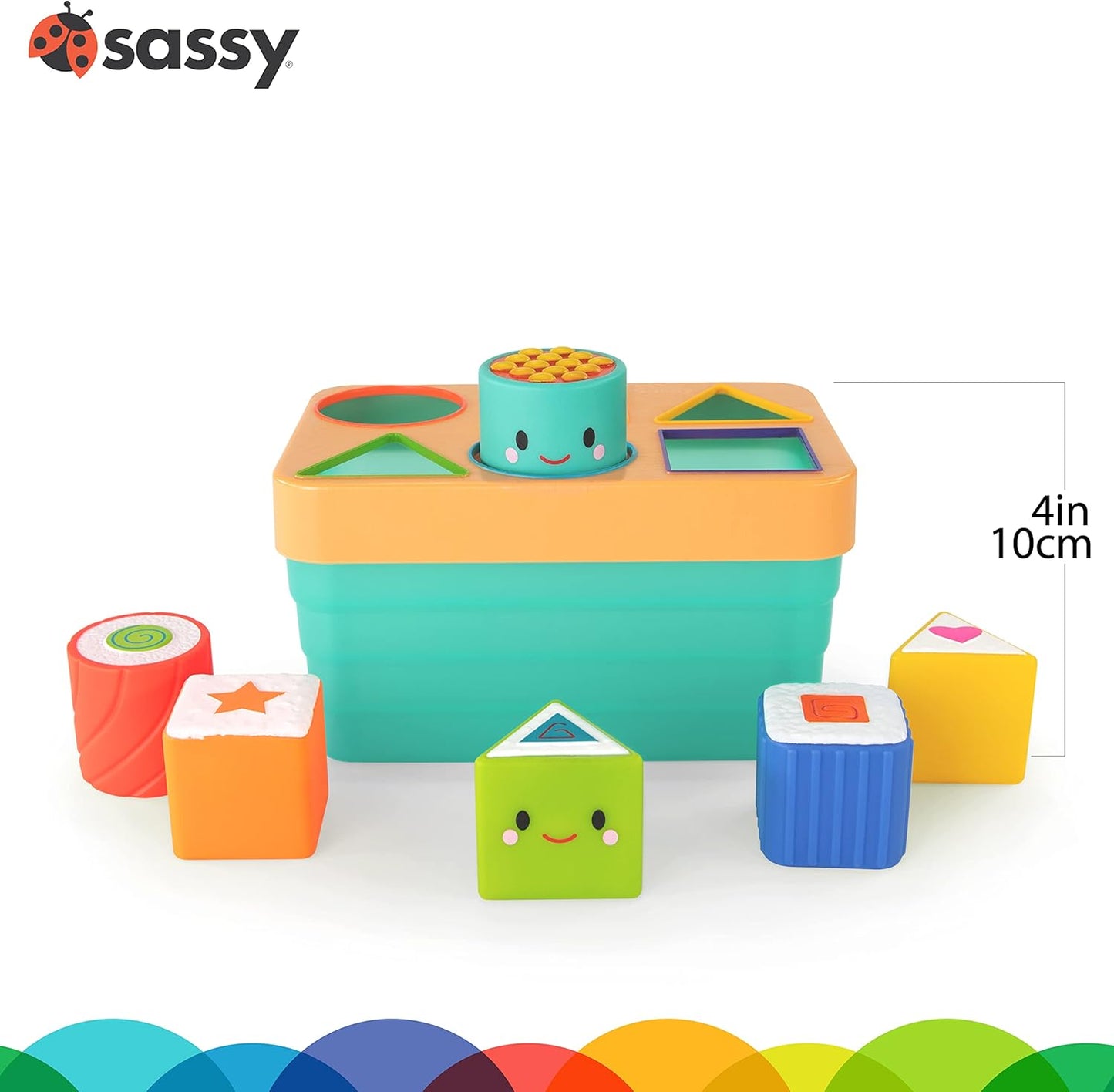 Sassy Baby Sushi Sorter - 6m+ Multi