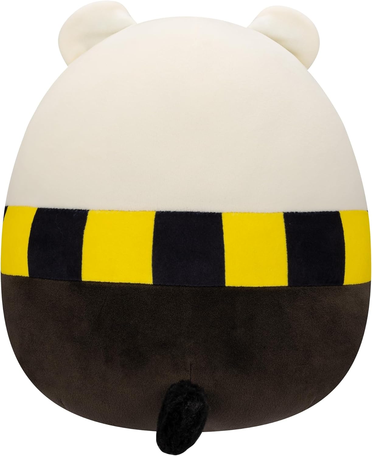 Squishmallows Original Harry Potter Hufflepuff Badger Peluche de tamaño mediano, 10 pulgadas, negro