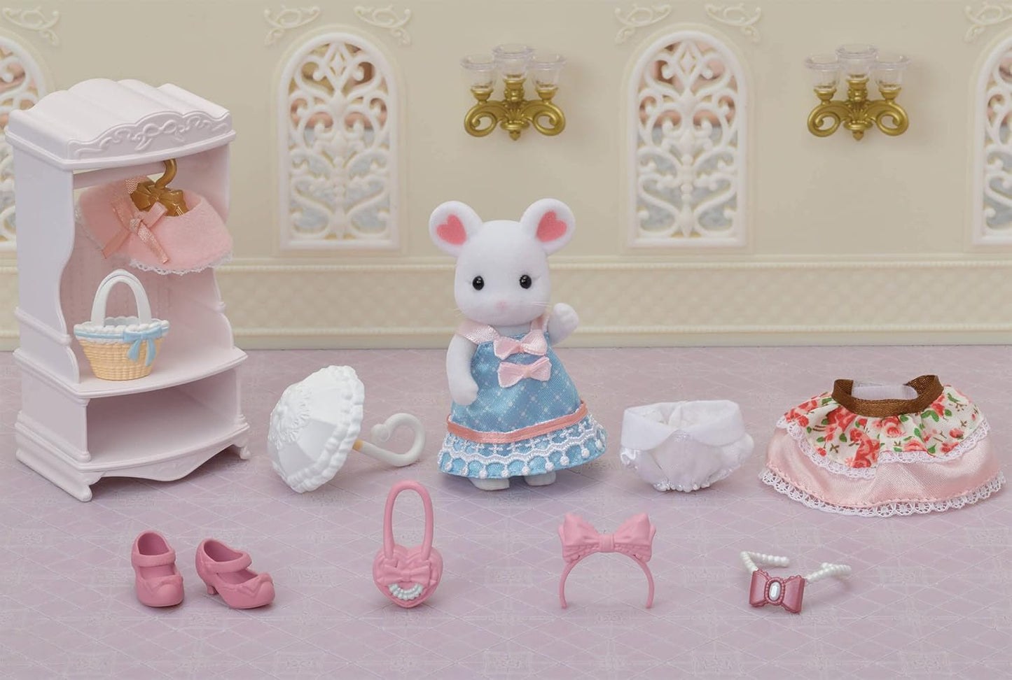 Sylvanian Families 5540 Fashion Play Set - Coleção Sugar Sweet - - Conjuntos de jogos para casa de bonecas