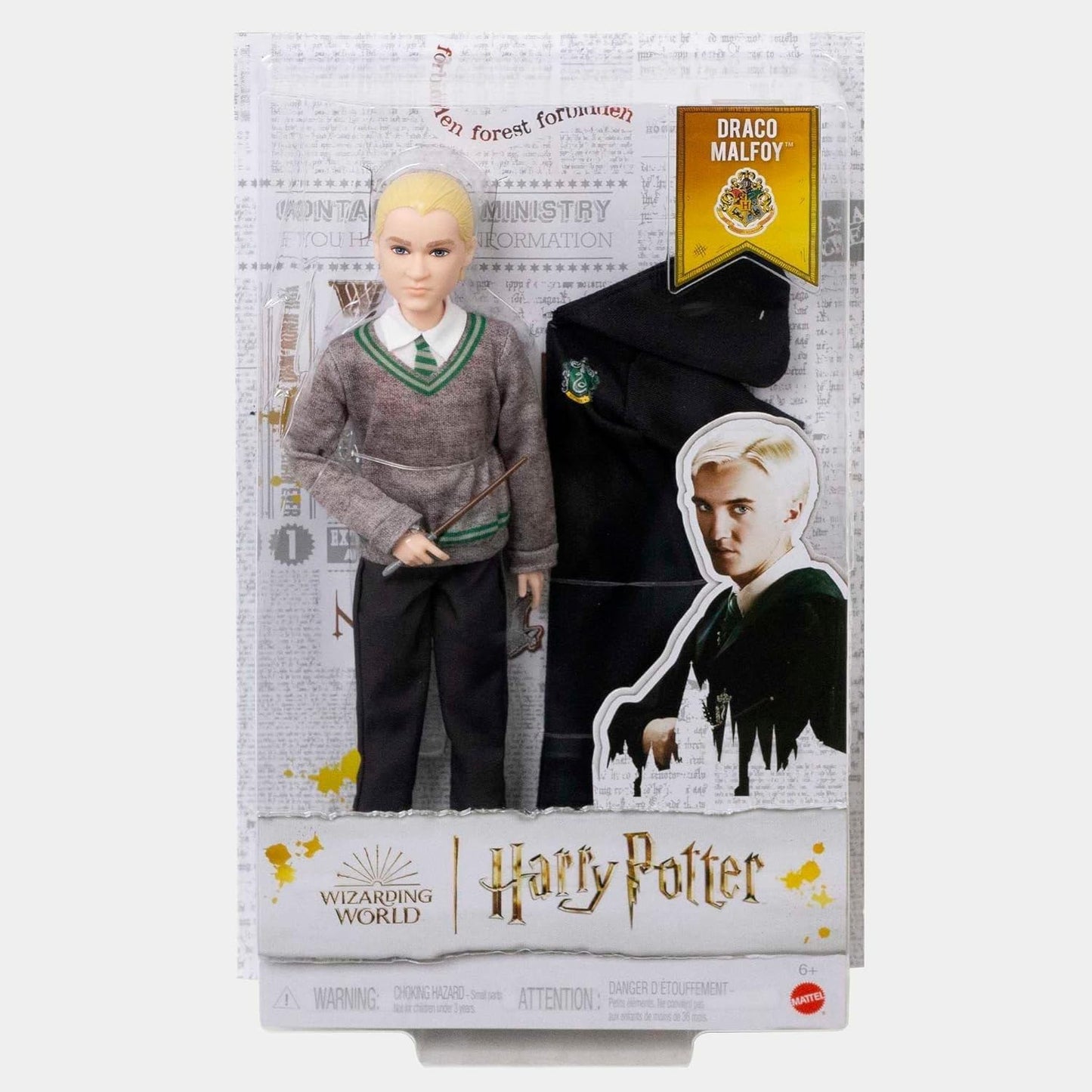 Harry Potter Brinquedos Mattel Harry Potter | Boneca Draco Malfoy | Roupas de boneca | Boneca Harry Potter | Presente de aniversário | Brinquedo colecionável, HMF35