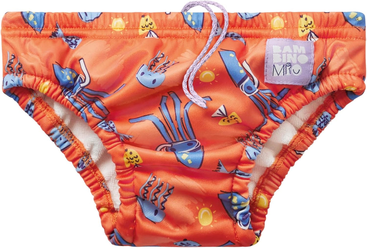 Bambino Mio, calça revolucionária para fraldas de banho reutilizáveis para bebês e crianças pequenas, meninos e meninas, elástica, 2 a 3 anos