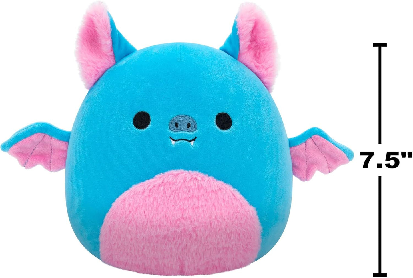 Squishmallows Boyle, o morcego frugívoro azul original de 7,5 polegadas