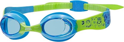 Óculos de natação Zoggs Little Twist Kids, óculos de natação com proteção UV, óculos infantis com alça ajustável, lentes de óculos de natação coloridas sem neblina, óculos Zoggs para crianças de 0 a 6 anos