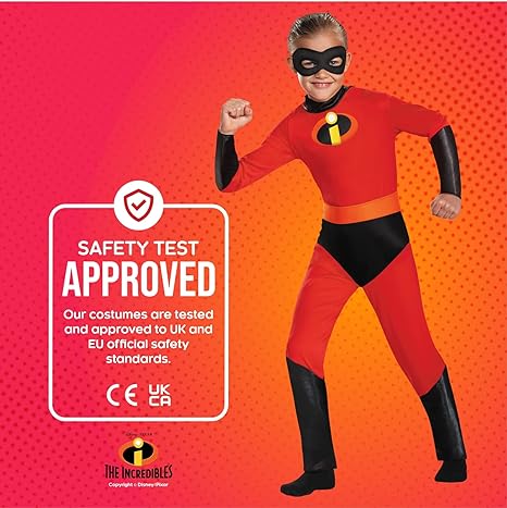 DISGUISE  Disney Official The Incredibles Costume Kids, Dash Costume Kids Fancy Dress Up Outfit, Trajes de super-heróis para crianças, Trajes do Dia Mundial do Livro para meninos