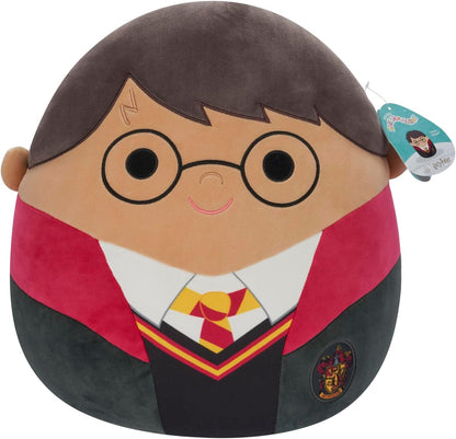 Squishmallows SQWB00098 Harry Potter 25 cm original 10 polegadas de tamanho médio ultramacio pelúcia oficial