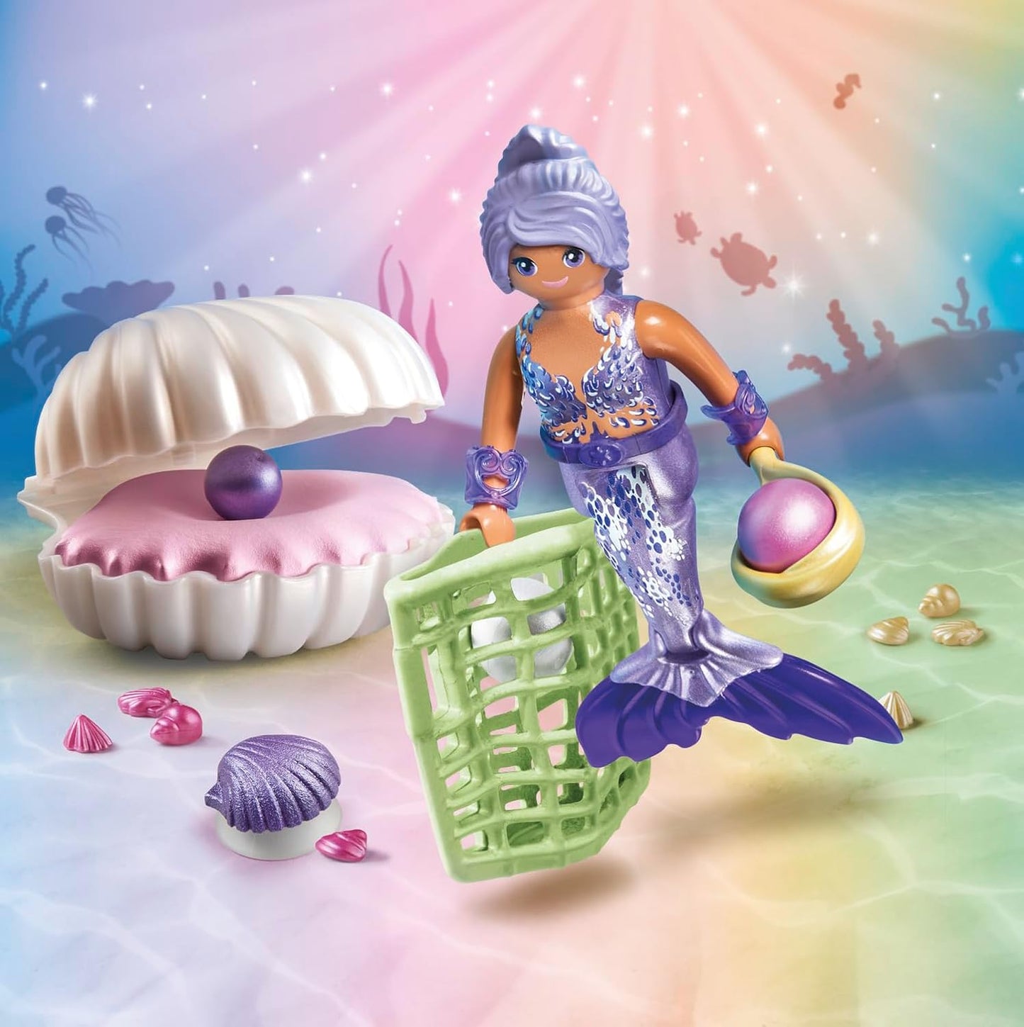 Playmobil Sereia com concha de pérola