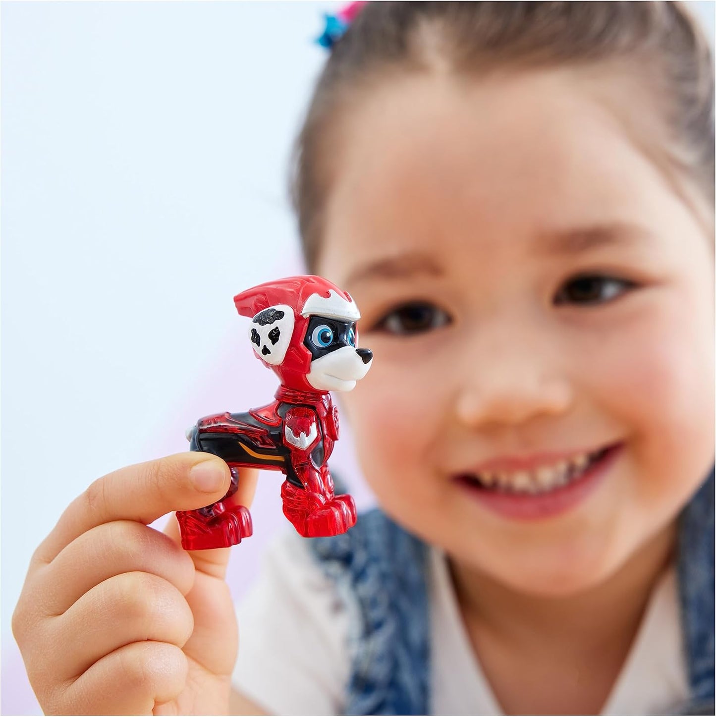 Paw Patrol: The Mighty Movie, brinquedo de caminhão de bombeiros com boneco de ação Marshall Mighty Pups, luzes e sons, brinquedos infantis para meninos e meninas 3+