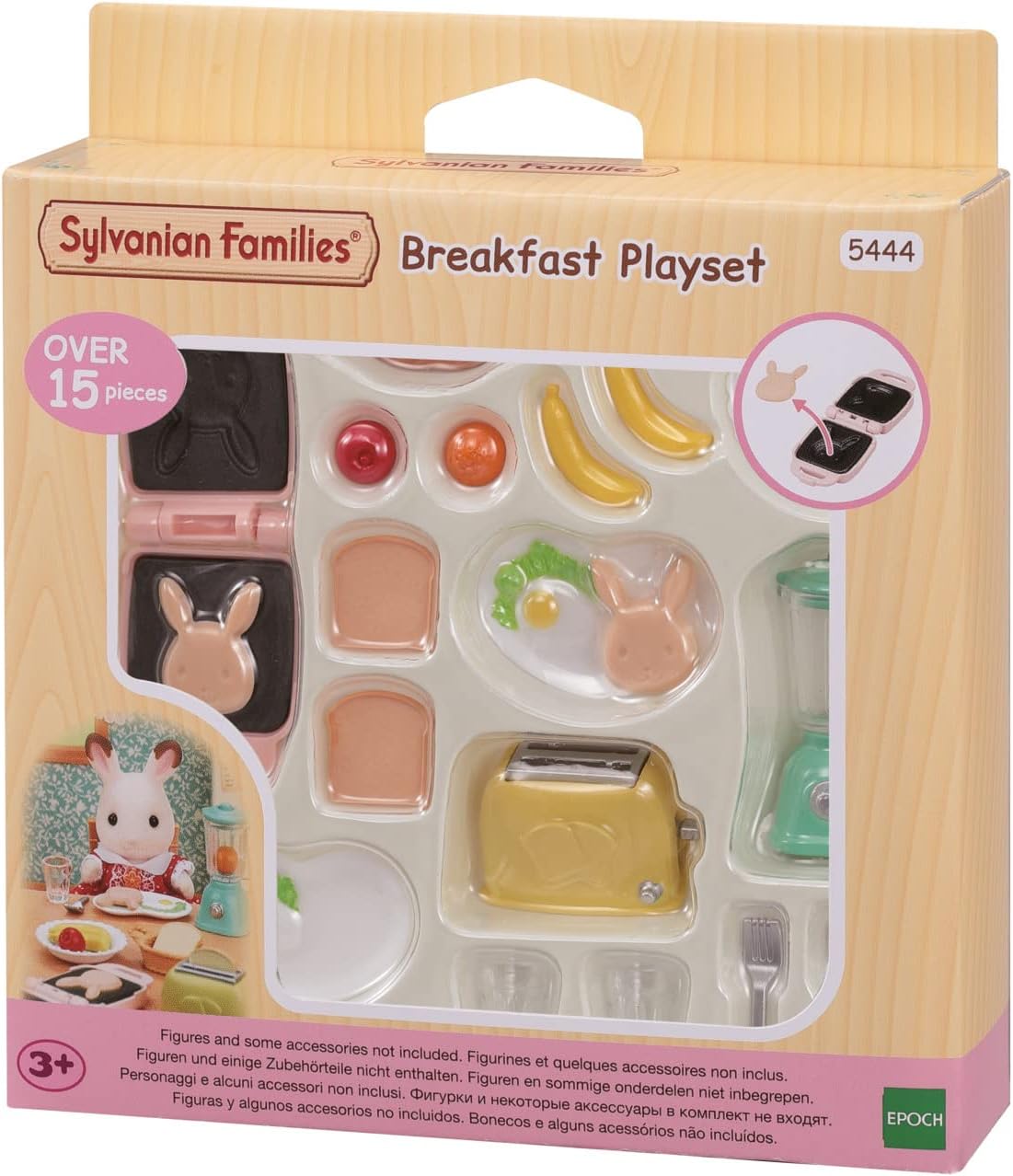 Sylvanian Families 5444 Breakfast Playset - Conjuntos de brinquedos para casa de bonecas