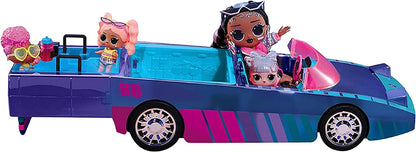 L.O.L. Surprise City Cruiser - Carro esportivo rosa e roxo com recursos fabulosos e uma boneca exclusiva BEEPS - Ótimo para crianças de 4 anos ou mais