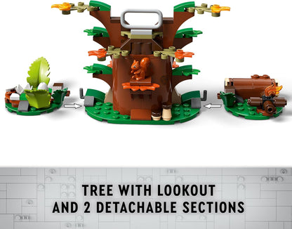 LEGO Jurassic World Dinosaur Missions: Conjunto de brinquedos de descoberta de estegossauro para meninos e meninas de 6 anos ou mais, com uma figura de dinossauro, presente de aniversário para crianças e fãs de Ben e Sammy