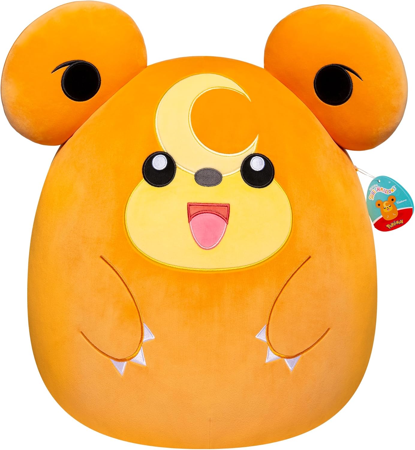 SQUISHMALLOWS SQPK00051 20 polegadas Adicione Teddiursa ao seu esquadrão, Jumbo de pelúcia ultramacio, brinquedo de pelúcia Kelly oficial, multicor