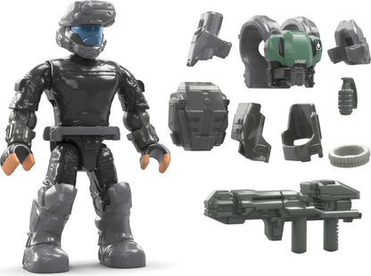 Mega Conjunto de construção do universo Halo ODST Hive Exterminators, maiores de 8 anos, 141 peças