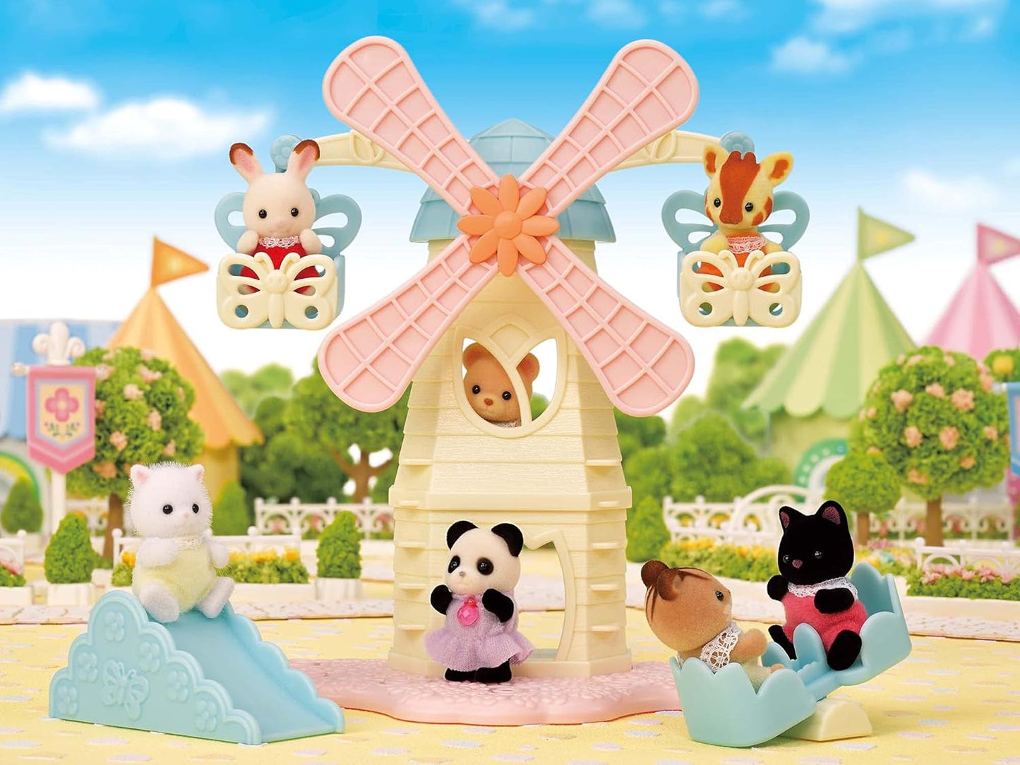 Sylvanian Families Parque do Moinho de Vento para Bebês - playset 5526