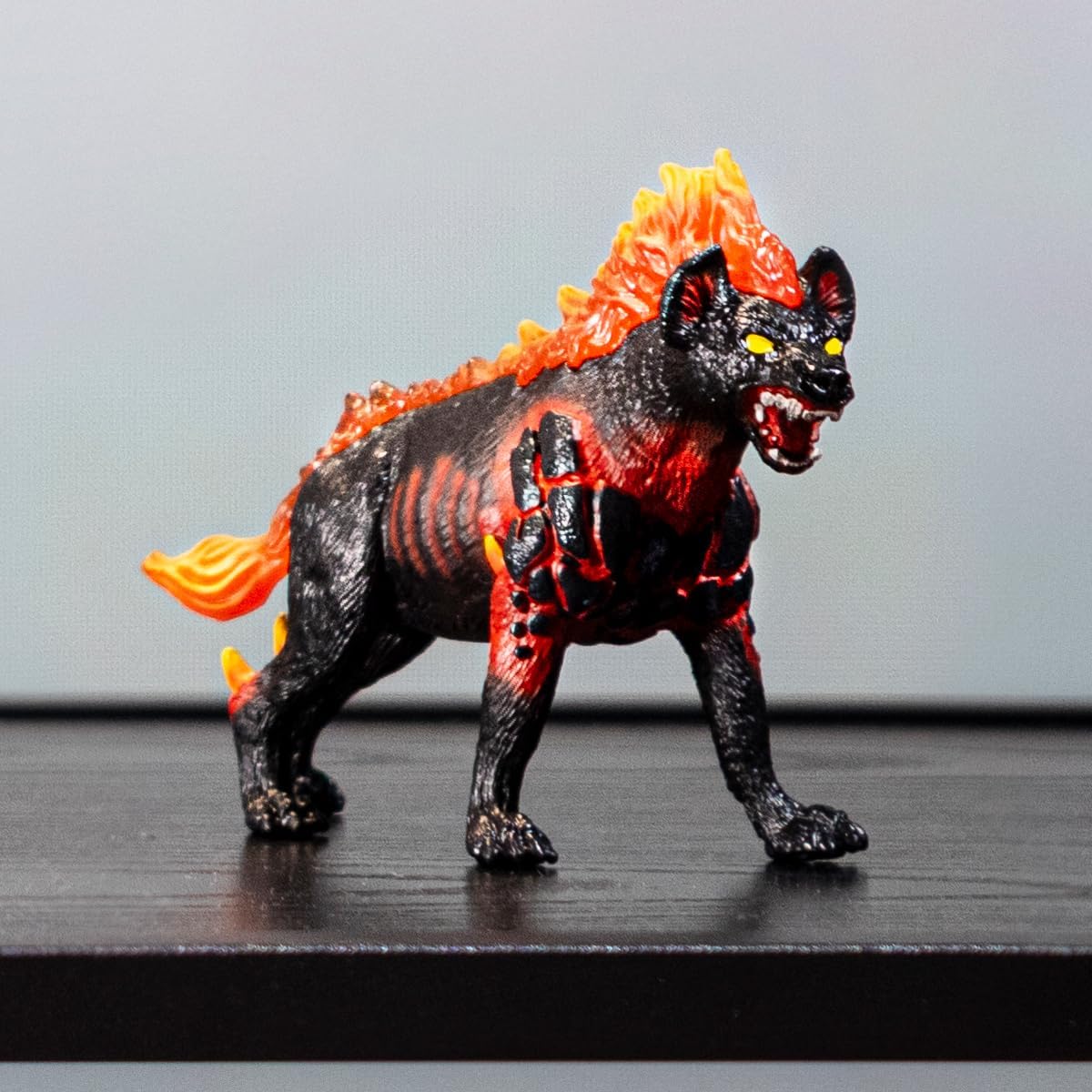 Schleich 42674 BattleCave Lava Hyena, a partir de 7 anos, ELDRADOR CREATURES - Playset, 27 peças