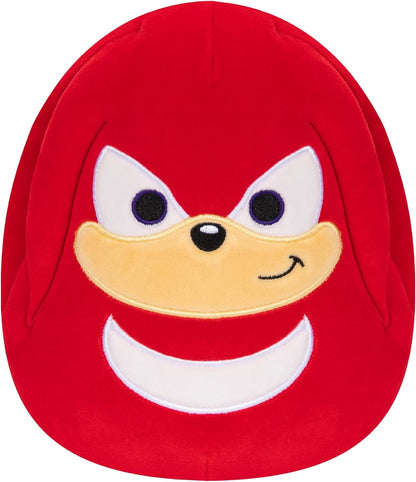 Squishmallows Original Sega Knuckles de 10 polegadas de pelúcia ultramacia de pelúcia média