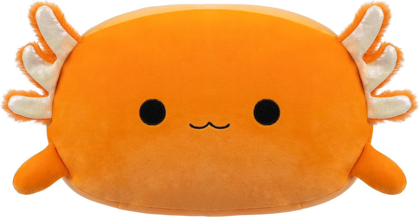 Squishmallows SQCR04196 Nico-Orange Axolotl empilháveis 12 polegadas de tamanho médio ultrasoft oficial Kelly brinquedo de pelúcia